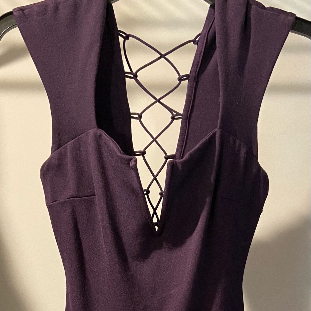 Purple dress